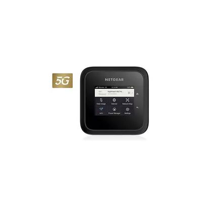 image NETGEAR Routeur 5G SIM WiFi 6E (MR6450) – routeur Mobile 5G WiFi Ultra-Rapide, 6 Gbit/s et Jusqu’à 32 appareils | Réseau sécurisé | Compatible Tous opérateurs| Livré avec Une antenne Externe