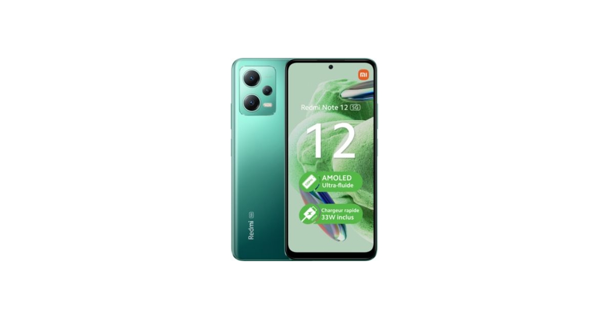 Xiaomi Redmi Note 12 Smartphone 4+128GB - Display 6,67" 2400x1080, Batteria 5000mAh, Ricarica 33W, Snapdragon 685, Grigio Onice - 6