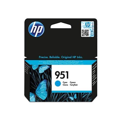 image HP 951 Cartouche d’Encre Cyan Authentique (CN050AE)