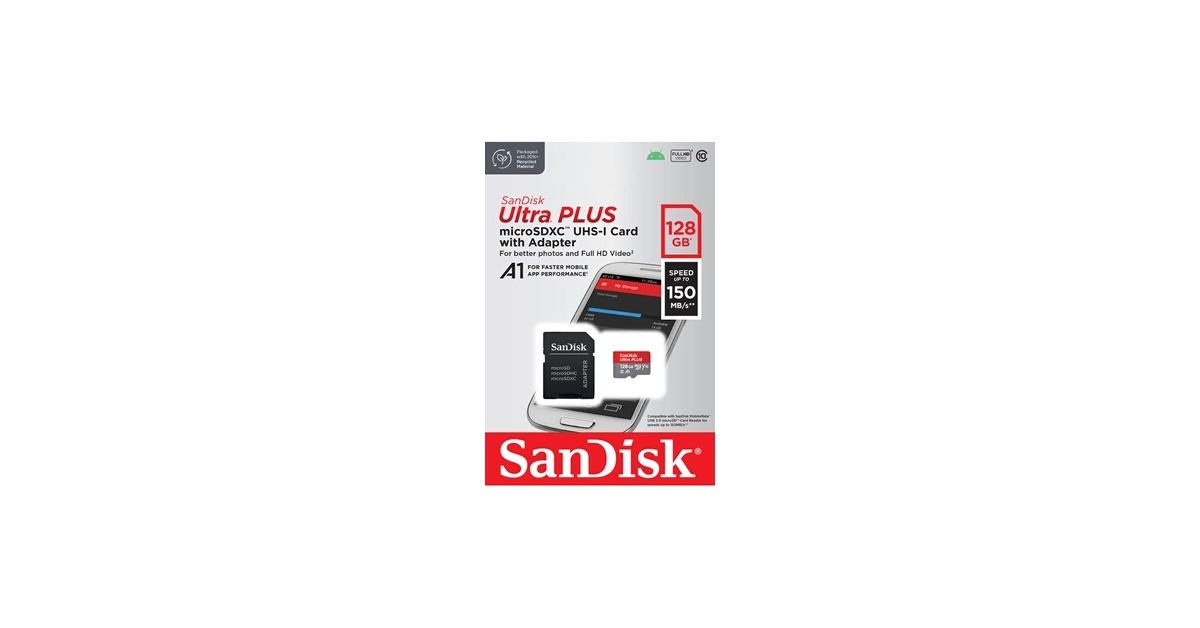 Comparer Les Prix Carte Mémoire Sd Sandisk Ultra Plus 128gb Sdxc Memory Card 150mbs 2164