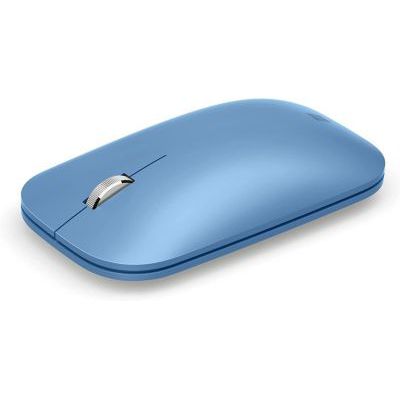 image Microsoft â€“ Modern Mobile Mouse â€“ Souris Bluetooth pour PC, Ordinateurs Portables, Tablettes Compatible Windows, MacOS, Chrome OS - Bleu Saphir