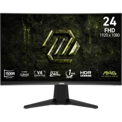 image Ecran PC Gamer MSI MAG 245C X24 24\" Incurvé Full HD 240Hz VA