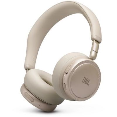 image JBL Live 680NC Casque Supra-Auriculaire sans Fil à Réduction de Bruit Adaptative, Son Spatial, Commande Vocale et JBL Pure Bass, Champagne