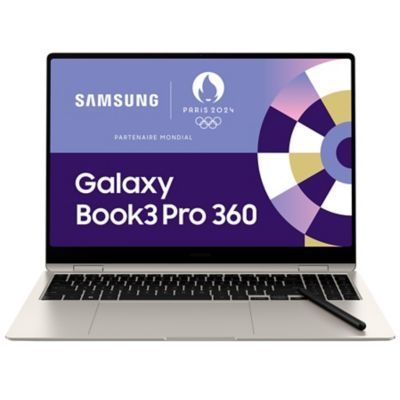 image PC Hybride SAMSUNG Galaxy Book3 Pro 360 16\'\' Beige EVO
