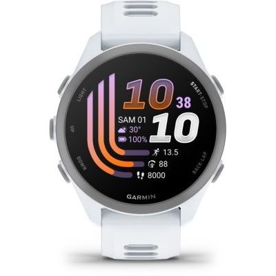 image Garmin Forerunner 170 - Montres connectées GPS de Running faciles à Utiliser - Blanc - Boîtier 43 mm