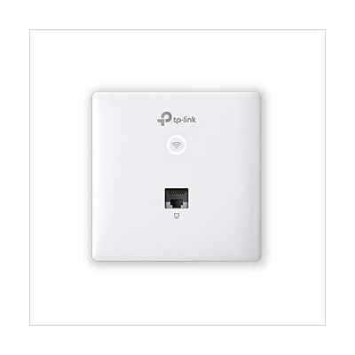 image TP-Link Omada EAP230-Wall Point d'accès WiFi 5 AC1200 murale, 2 ports Ethernet Gigabit, Support PoE 802.3af/at