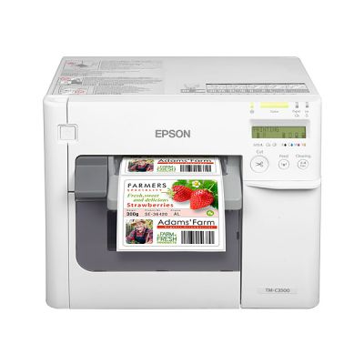 image EPSON TM C3500 - Imprimante d'étiquettes - Couleur - Jet d'encre