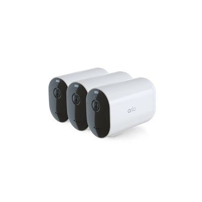 image Caméra de surveillance Arlo Pro 4 XL intérieur/extérieur Blanc - Lot de 3 caméras