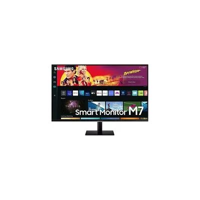 image Samsung Smart Monitor M7 - BM700 43" Ecran PC 43" 60Hz - Dalle VA UHD 4K (3840x2160),4ms,Smart, Inclinable,HDR10,Enceintes, Cable(s) HDMI + Télécommande