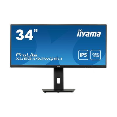 image iiyama XUB3493WQSU-B5, 34", IPS, 3440x1440/75Hz, 2H2DP, Has