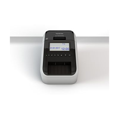 image Brother QL-820NWBc | Imprimante d'Etiquettes Polyvalente | WiFi | Bluetooth | Imprime Jusqu'à 110 Etiquettes par Minute