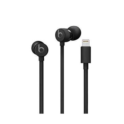 image Écouteurs filaires urBeats3 avec Lightning Connecteur - Câble anti-nœuds, écouteurs magnétiques, commandes et micro intégrés - Noir profond