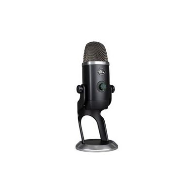 image Blue Microphones Yeti X Microphone USB Professionnel à Condensateurs, Équipé d'un Vumètre HR, d'un Éclairage LED et des Effets de Voix VO!CE pour le Gaming, le Streaming et les Podcasts, Blackout