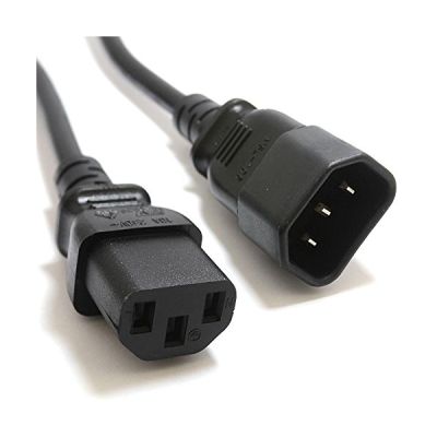 image HP 2.0M 10A C13-C14 BLK JPR Cord