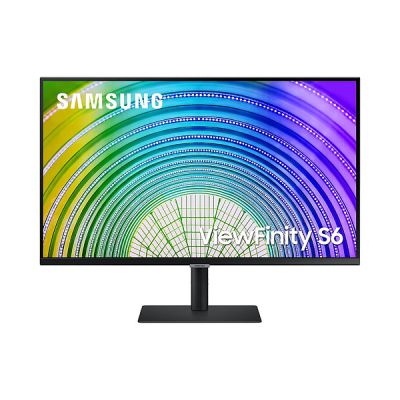 image Samsung S32A60PUUP Ecran PC 32" (16:9), WQHD 2560x1440, 75Hz, VA 5ms, Plat, 250cd/m2, 3000:1, H/I/Pivot/Orientable, USB-C 1 * 90W, Cable(s) HDMI + USB-C