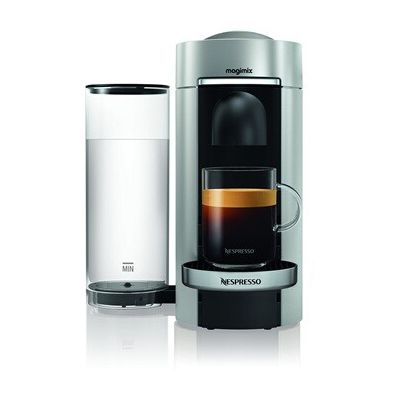 image Cafetière à dosette ou capsule Magimix NESPRESSO VERTUO Plus 11386 ARGENT