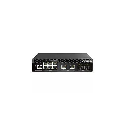 image QNAP QSW-M2106R-2S2T 6 Port 2.5Gbps 2 Ports