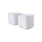 image produit ASUS ZenWiFi XD4 Plus AX1800 Whole-Home Mesh WiFi 6 Système (jusqu'à 306 m² de Couverture, AiMesh, AiProtection, Fixation Murale, contrôle de l'application) Blanc