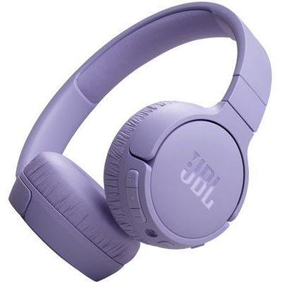image JBL Tune 670NC Casque supra-auriculaire sans fil, Bluetooth, autonomie jusqu'à 70 h, Réduction de Bruit Adaptative, violet