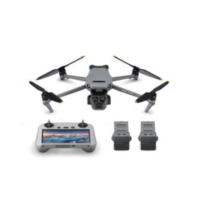 image DJI Bundle DJI Mavic 3 Pro Fly More avec DJI RC (radiocommande avec écran), Drone phare à trois caméras avec caméra Hasselblad CMOS 4/3, Transmission vidéo 15 km, Trois batt, Station de recharge