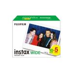 image produit instax Pack de 50 Films Wide Blanc & Fujifilm instax - Twin Films pour Mini - 86 x 54 mm - 20 Count (Pack of 1) - livrable en France