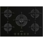 image produit SMEG PV275B, Plaque de cuisson à gaz SELEZIONE, Black