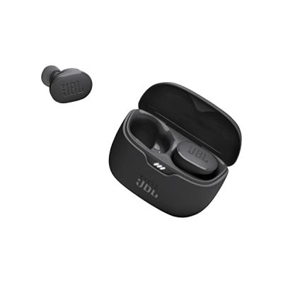 image JBL Tune Buds, Écouteurs sans fil avec Réduction de Bruit, Bluetooth 5.3, autonomie jusqu'à 48 h, charge rapide, son JBL Pure Bass, noirs