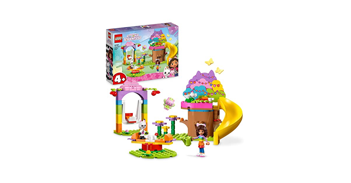 Comparer les prix : LEGO 10787 Gabby et la Maison Magique La Fête au Jardin  de Fée Minette & 10785 Gabby et la Maison Magique Praline et P'tichou  S'Amusent, Jeu avec Figurines Gabby et Le Chat