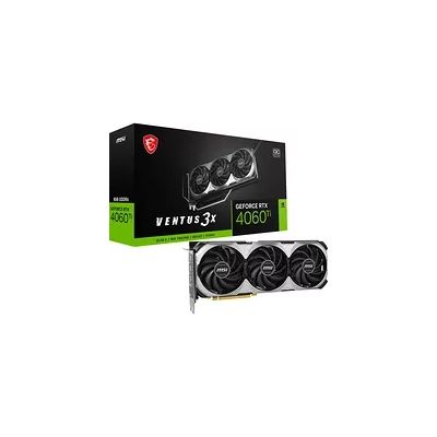 image MSI GeForce RTX 4060 Ti Ventus 3X 8G OC & B760 B760 Gaming Plus WiFi Carte Mère, ATX - pour Processeurs Intel Core 14e, 13e & 12e Gen