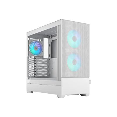 image Fractal Design Pop Air RGB White Tempered Glass Clear Tint