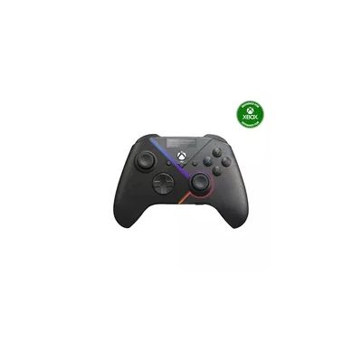 image ASUS ROG Raikiri – Manette pour PC ou console Xbox (deux boutons arrière, gâchettes sélectionnables, joystick pour changement de vitesse, DAC ESS, personalisable via Armoury Crate, Aura Sync RGB)