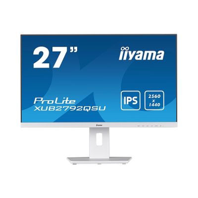 image Ecran PC - IIYAMA Prolite XUB2792QSU-W5 - 27 WQHD - Dalle IPS - 5 ms - 75Hz - HDMI / DisplayPort / DVI / USB - Pied réglable