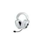 image produit Logitech G PRO X 2 LIGHTSPEED Casque audio, micro-casque détachable, enceinte graphène 50 mm, DTS:X, 2.0-7.1 Surround, Bluetooth/USB/3,5 mm Aux, PC, PS5, PS4, Nintendo Switch - Blanc