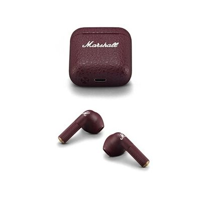 image Ecouteurs Marshall MINOR III BURGUNDY