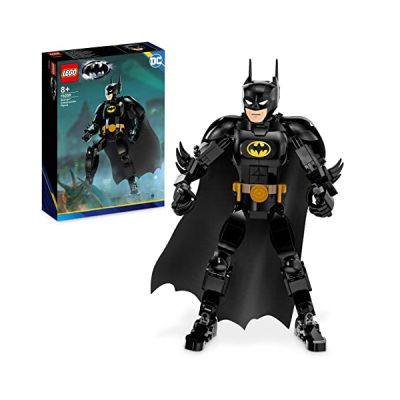 image LEGO 76259 DC La Figurine de Batman, Jouet de Construction et Décoration Super-héros avec Cape, Basé sur Le Film Batman 1989, Jeu à Collectionner, Idée Cadeau pour Enfants