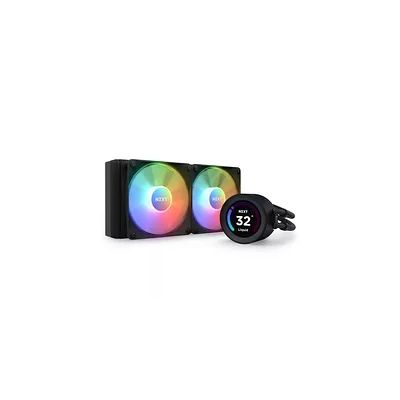 NZXT Kraken Elite 240 RGB - Refroidisseur CPU AIO 240mm, LCD - Noir
