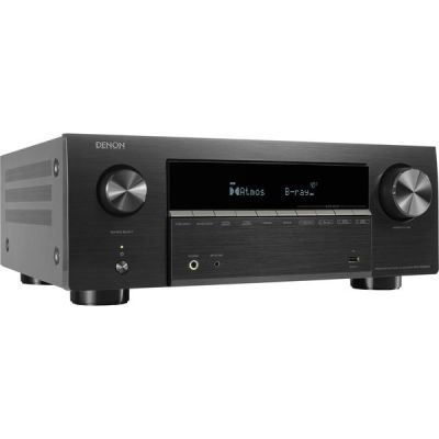 image Denon AVC-X3900H Amplificateur Home Cinéma 9.4 Canaux 105W avec Dolby Atmos, DTS:X, Auro-3D, IMAX Enhanced, HDMI 8K, HEOS Multiroom, Wi-FI, Bluetooth, AirPlay 2 - Noir