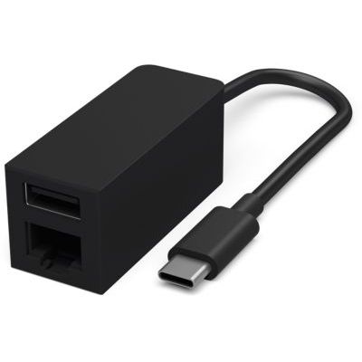 image Microsoft Surface Adaptateur USB-C vers Ethernet + USB-A