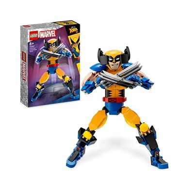 image LEGO 76257 Marvel La Figurine de Wolverine, Set X-Men avec 6 Éléments de Griffes, Jouet de Construction, Collection de Super-Héros Emblématiques, À Collectionner
