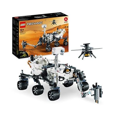 image LEGO 42158 Technic NASA Mars Rover Perseverance, avec AR App Experience, Découverte de la Science et de l'espace, Jouet de Construction d'Ingénierie de Véhicule, Cadeau Enfants Dès 10 Ans