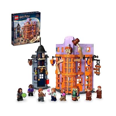 image LEGO Harry Potter 76422 Le Chemin de Traverse : Weasley, Farces pour Sorciers Facétieux, Jouet