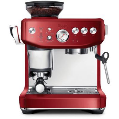 image Expresso broyeur SAGE APPLIANCES the barista express impress rouge velour