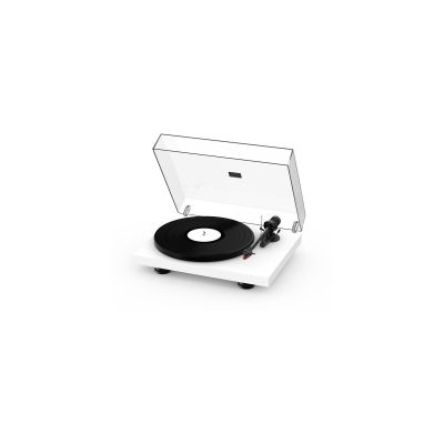 image Platines vinyle hi-fi Pro-Ject Debut Carbon Evo 2M Red Blanc Satiné