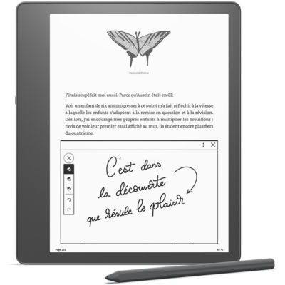 image Kindle Scribe (16 Go) | Le premier Kindle et carnet de notes numérique tout-en-un, avec écran Paperwhite 10,2" de 300 ppp | Stylet premium inclus