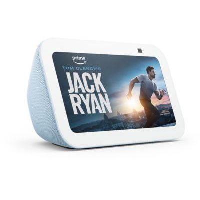 image Echo Show 5 (3e génération) | Écran tactile connecté compact avec Alexa pour le contrôle de votre maison connectée et bien plus | Bleu-gris