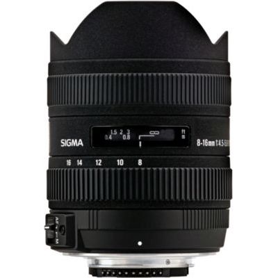 image Objectif pour Reflex SIGMA 8-16mm f/4.5-5.6 DC HSM Nikon