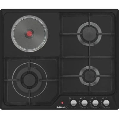 image Table mixte DE DIETRICH DPE3601BM Noire