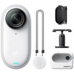 image produit Insta360 GO 3 (64 Go) - Petite caméra d'action légère, Portable et Polyvalente, POV Mains Libres, s'installe n'importe où, stabilisation, Action Pod Multifonctionnel, étanche