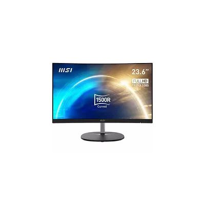 image MSI Pro MP241CA Écran Bureautique Incurvé 23.6" Full HD - Dalle VA 1500R, 1920x1080, 75Hz, Confort Oculaire, Gamme Couleurs sRGB 114%, Haut-Parleurs Intégrés, Inclinaison Réglable - HDMI, DisplayPort