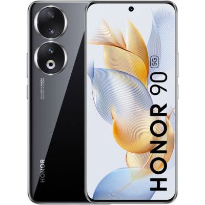 image Honor 90 5G 17 cm (6.7") Double SIM Android 13 USB Type-C 12 Go 512 Go 5000 mAh Noir